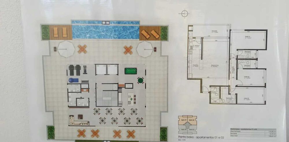 Apartamento à venda com 3 quartos, 179 - Foto 1