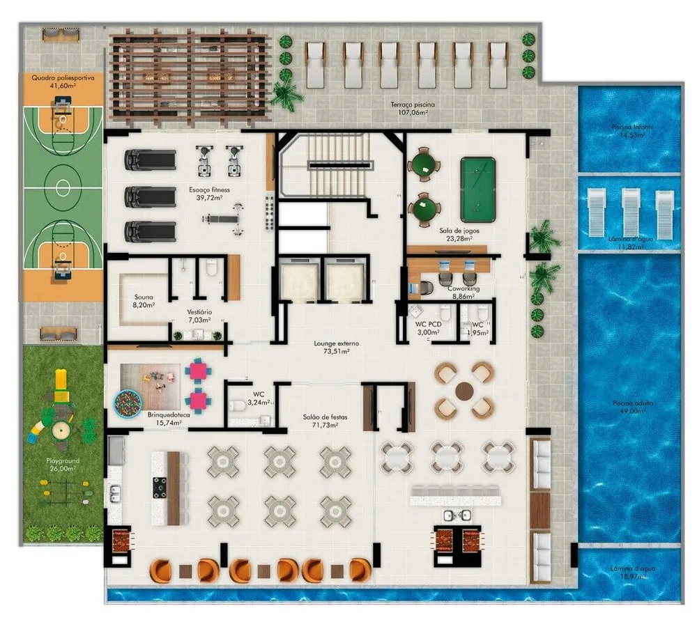 Apartamento, 3 quartos, 116 m² - Foto 1