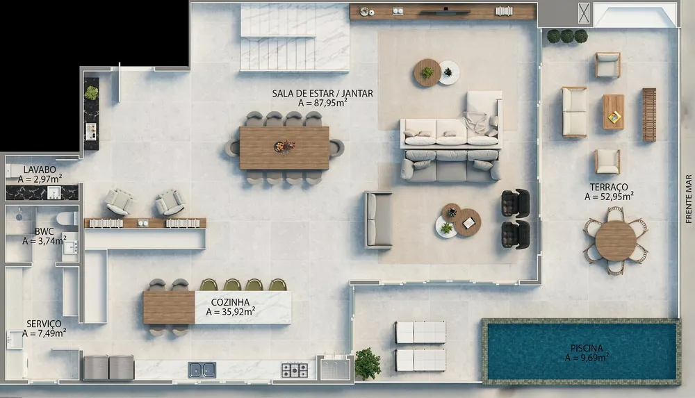 Apartamento, 4 quartos, 453 m² - Foto 1