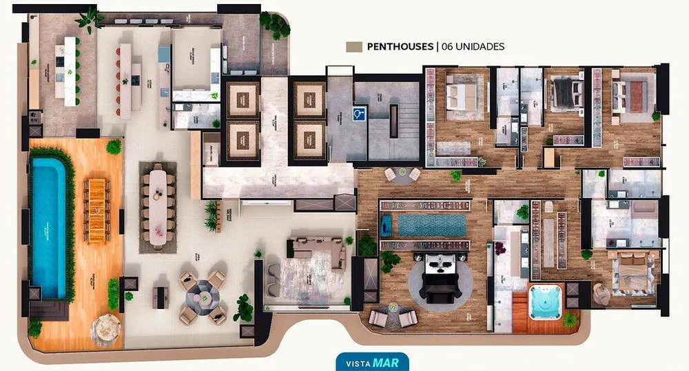 Apartamento, 4 quartos, 270 m² - Foto 3