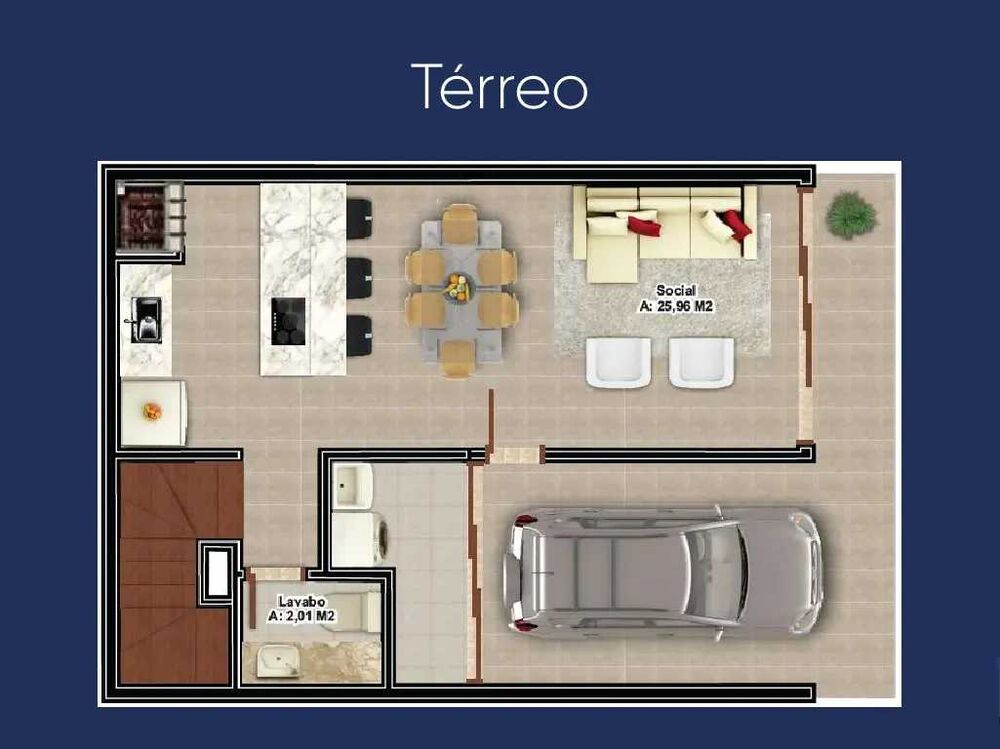 Casa à venda com 2 quartos, 90 - Foto 1