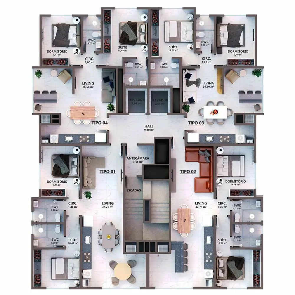 Apartamento, 70 m² - Foto 7