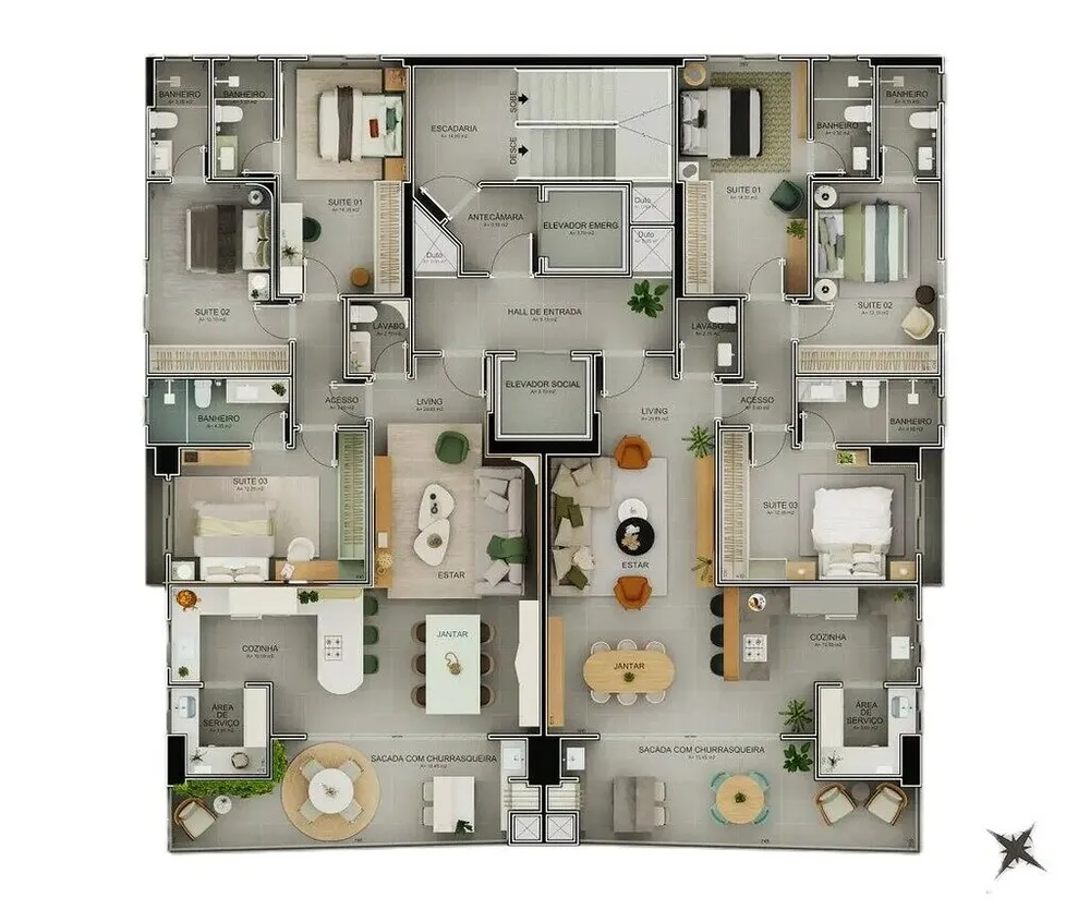 Apartamento, 120 m² - Foto 2