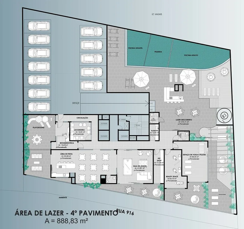 Apartamento, 2 quartos, 70 m² - Foto 8