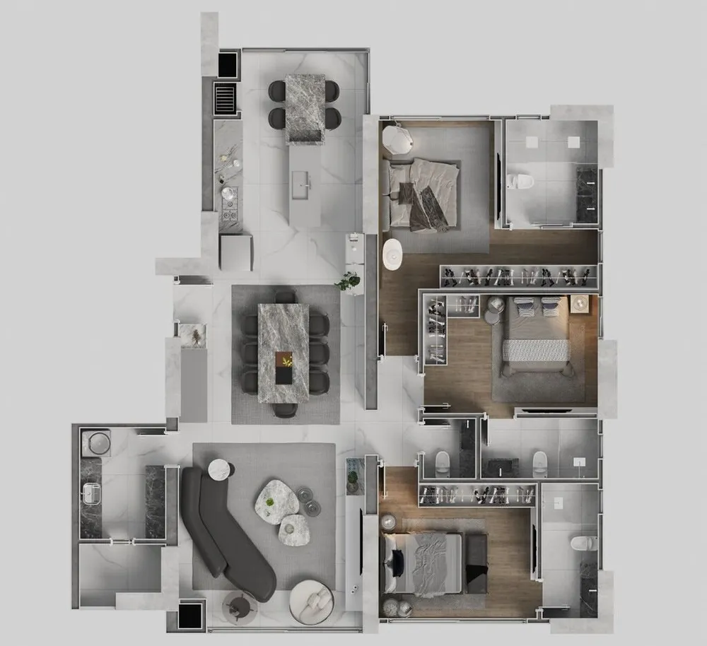 Apartamento, 3 quartos, 319 m² - Foto 6