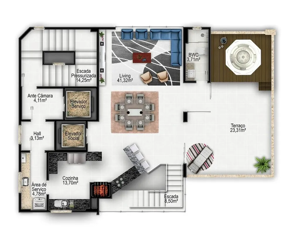 Apartamento, 502 m² - Foto 9