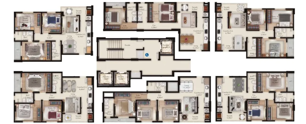 Apartamento, 2 quartos, 67 m² - Foto 7
