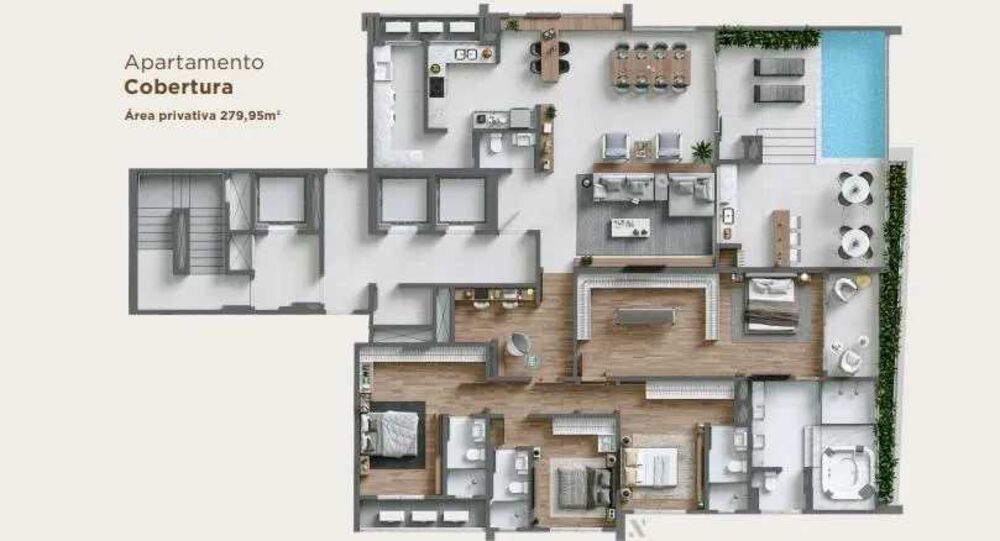 Apartamento à venda com 2 quartos, 88 - Foto 4
