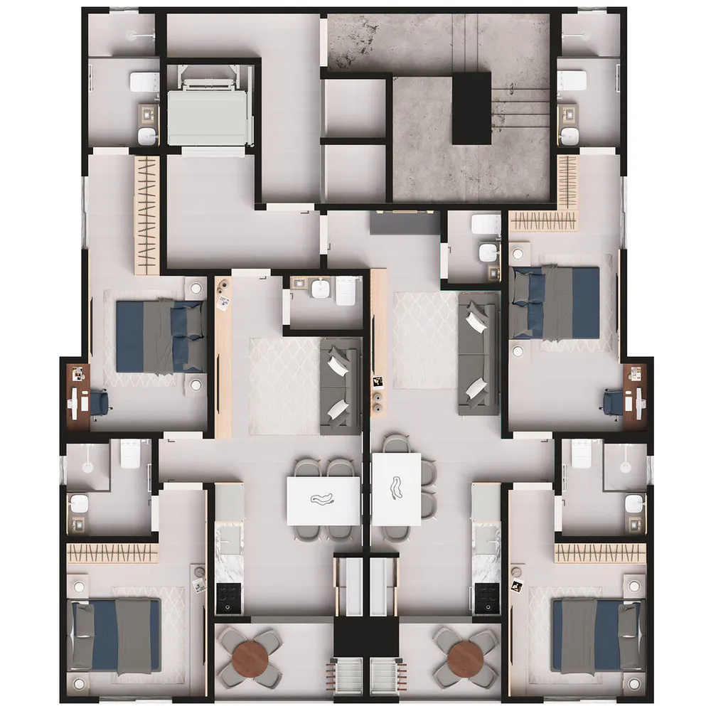 Apartamento, 65 m² - Foto 2