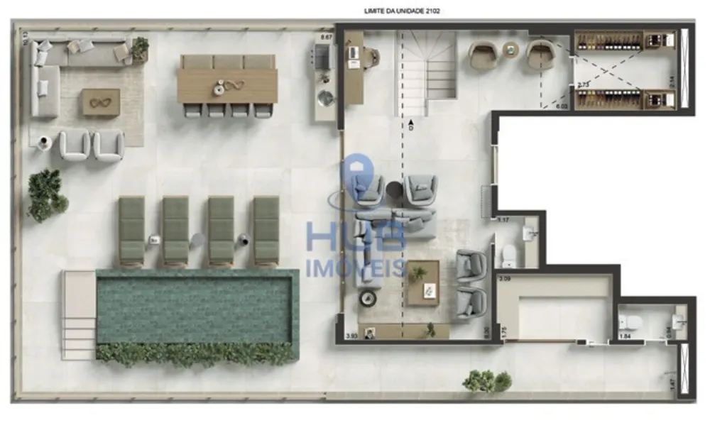Apartamento, 3 quartos, 167 m² - Foto 10