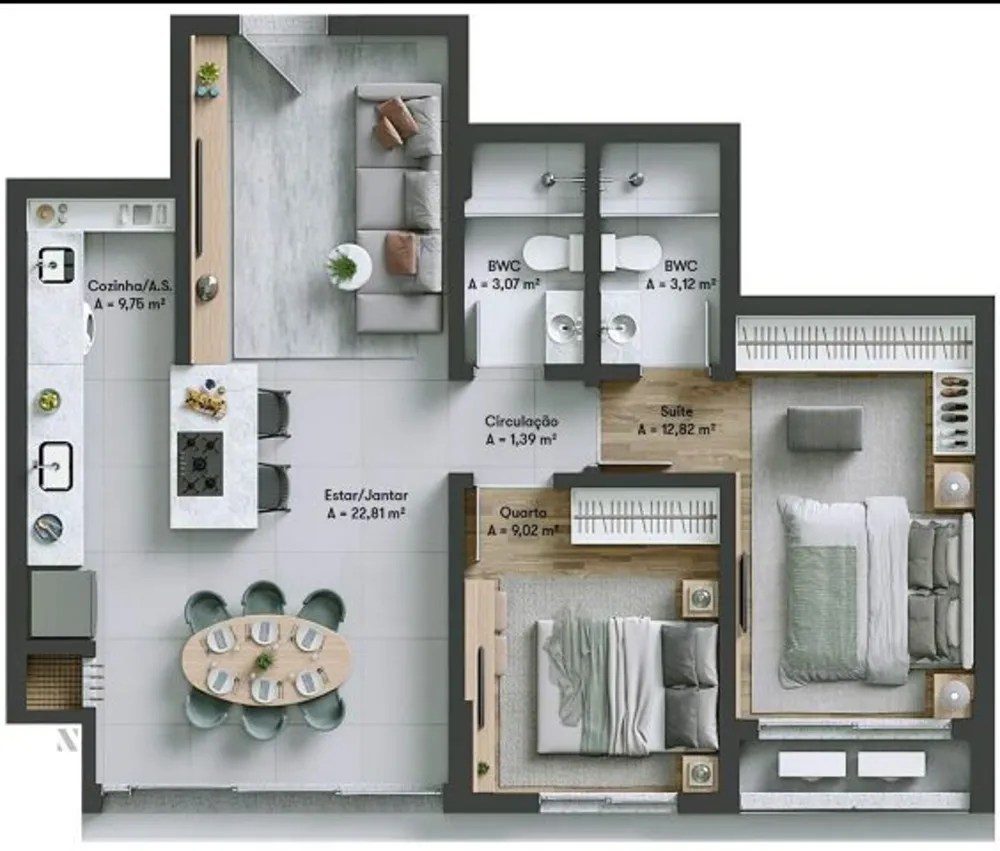 Apartamento, 3 quartos, 119 m² - Foto 5