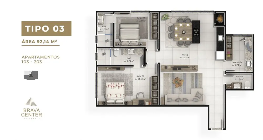 Apartamento, 369 m² - Foto 2