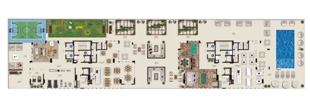 Apartamento, 3 quartos, 130 m² - Foto 3
