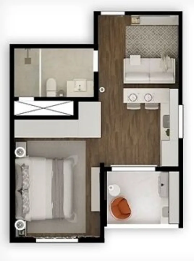 Apartamento, 2 quartos, 66 m² - Foto 8