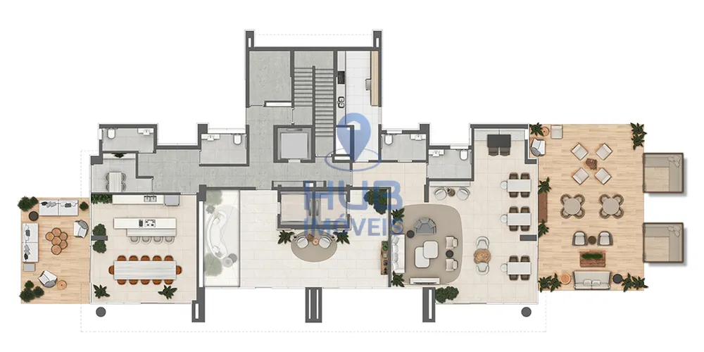 Apartamento, 4 quartos, 194 m² - Foto 3