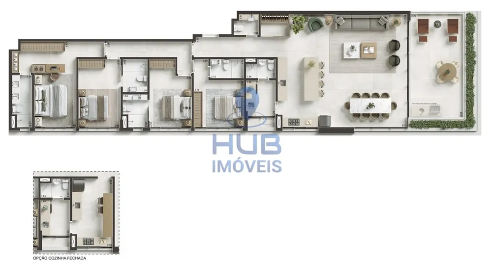 Apartamento, 4 quartos, 205 m² - Foto 5