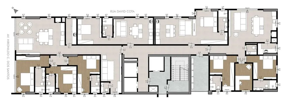 Apartamento, 2 quartos, 100 m² - Foto 2