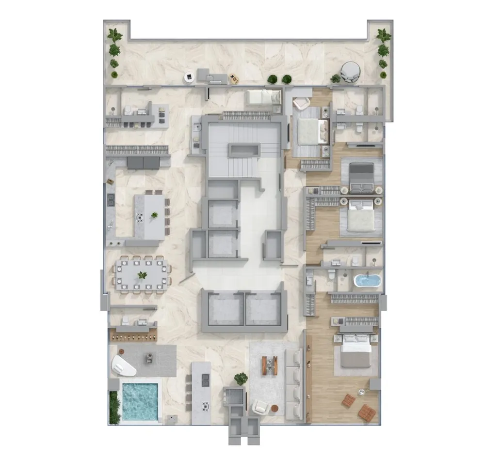 Apartamento, 4 quartos, 342 m² - Foto 10