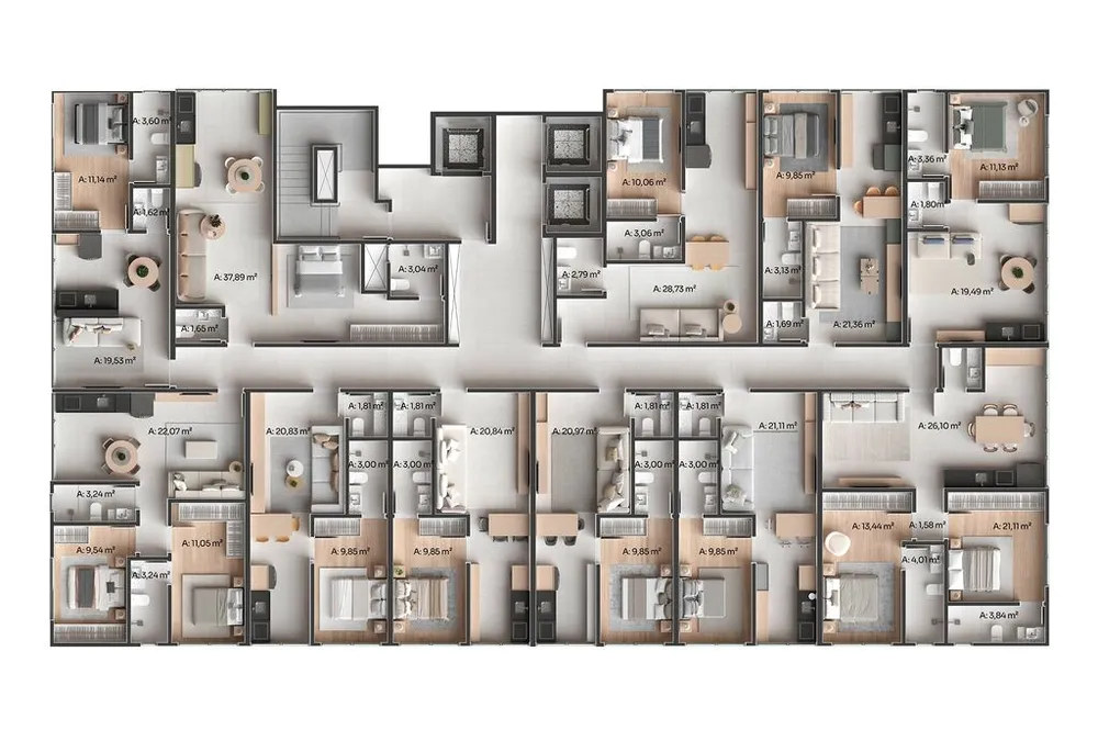 Apartamento, 1 quarto, 46 m² - Foto 5