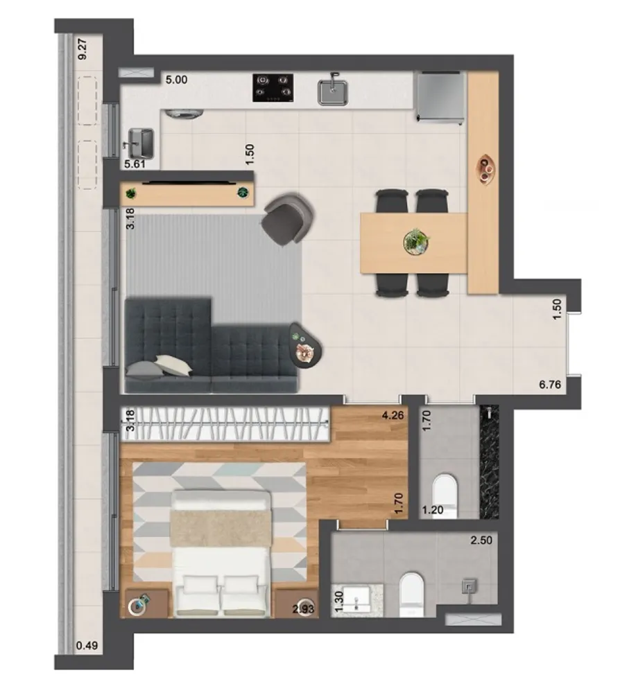 Apartamento, 2 quartos, 108 m² - Foto 10