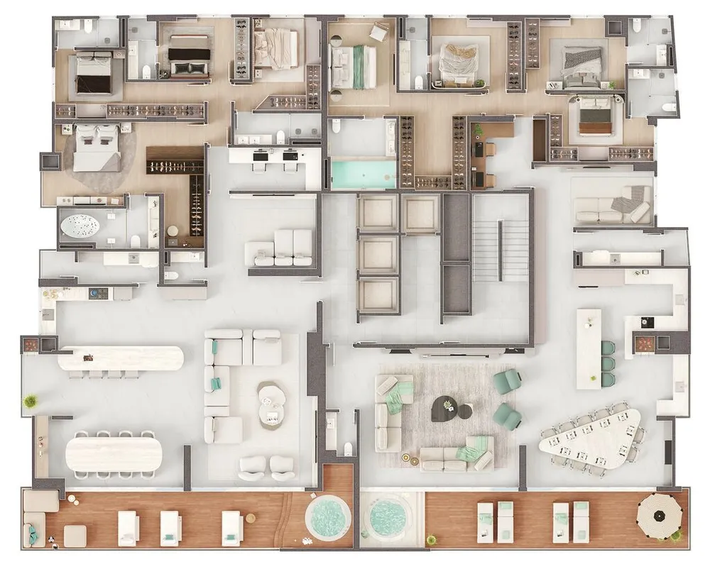Apartamento, 4 quartos, 340 m² - Foto 3