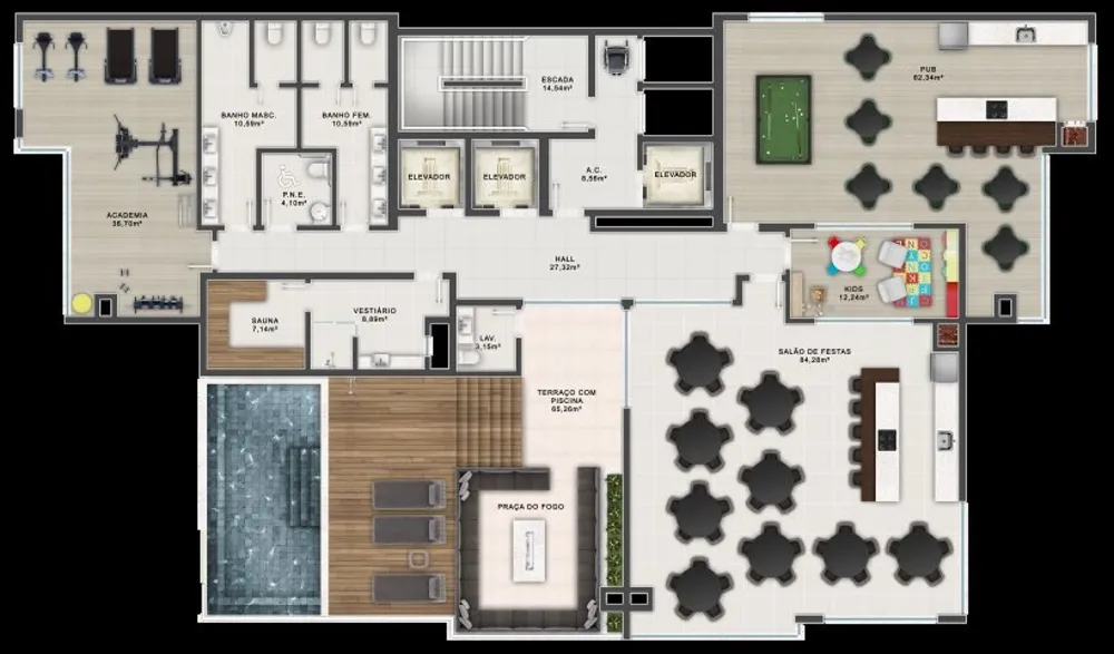Apartamento, 2 quartos, 87 m² - Foto 8