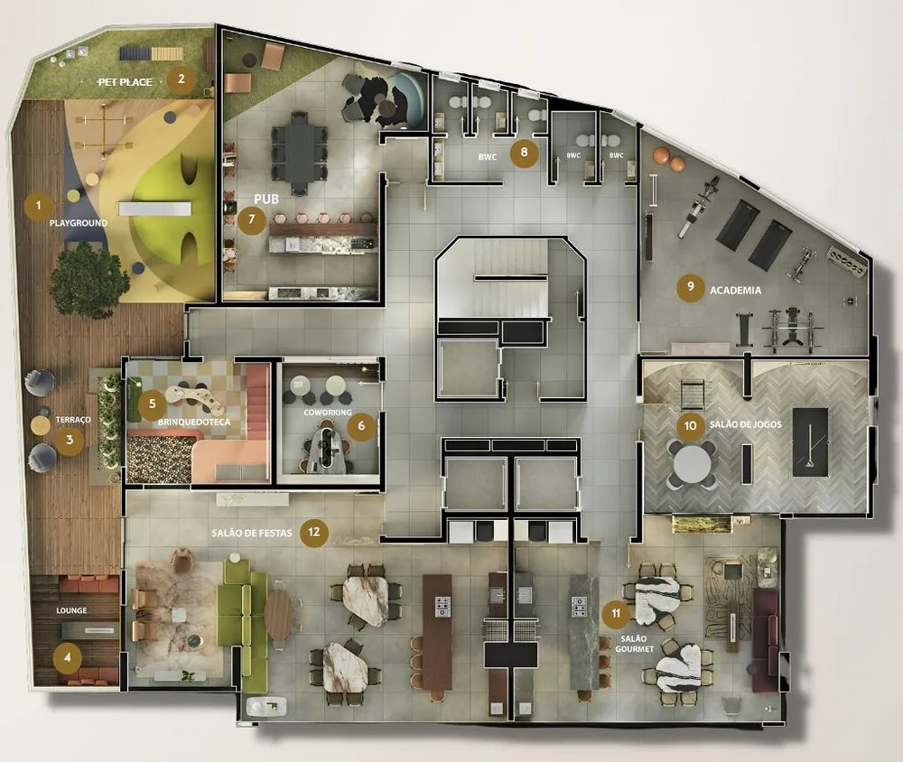 Apartamento, 3 quartos, 225 m² - Foto 2