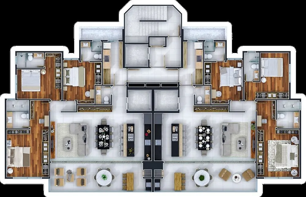 Apartamento, 3 quartos, 225 m² - Foto 5