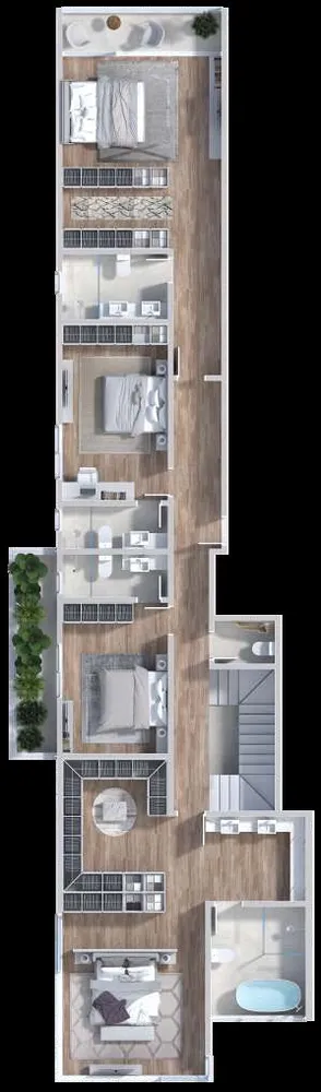 Apartamento, 4 quartos, 199 m² - Foto 8