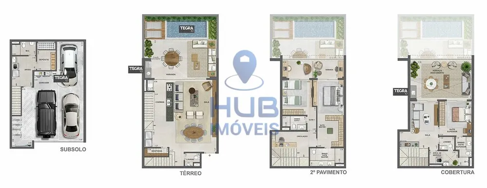 Casa, 3 quartos, 434 m² - Foto 2