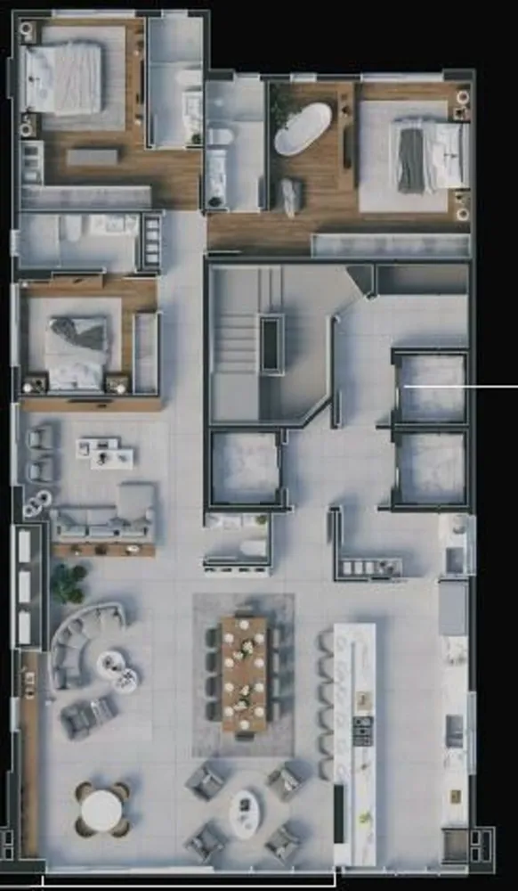 Apartamento, 4 quartos, 143 m² - Foto 5