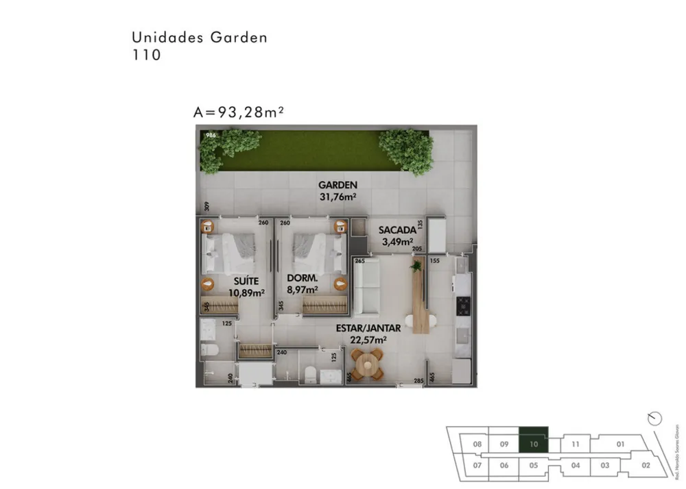 Apartamento, 2 quartos, 57 m² - Foto 8
