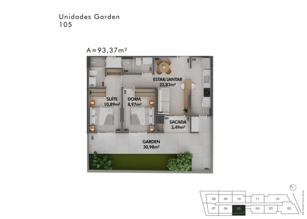 Apartamento, 2 quartos, 57 m² - Foto 11