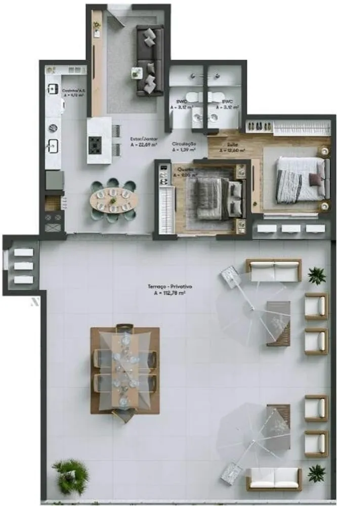 Apartamento, 3 quartos, 95 m² - Foto 8