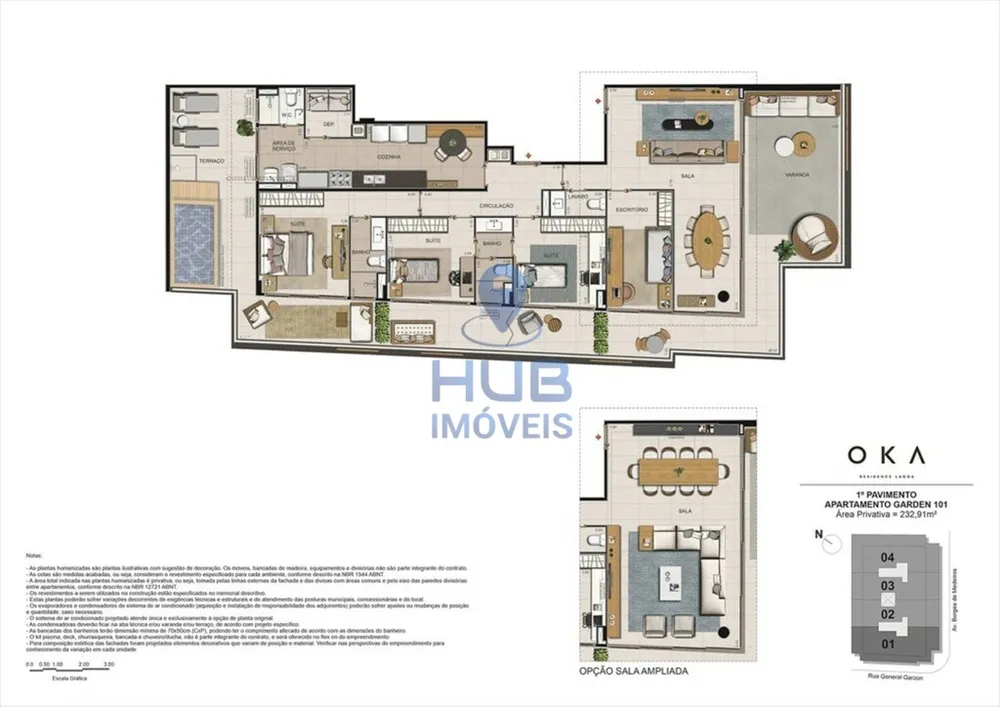 Apartamento, 3 quartos, 213 m² - Foto 6