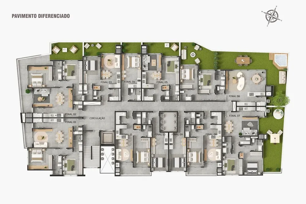 Apartamento, 2 quartos, 108 m² - Foto 1