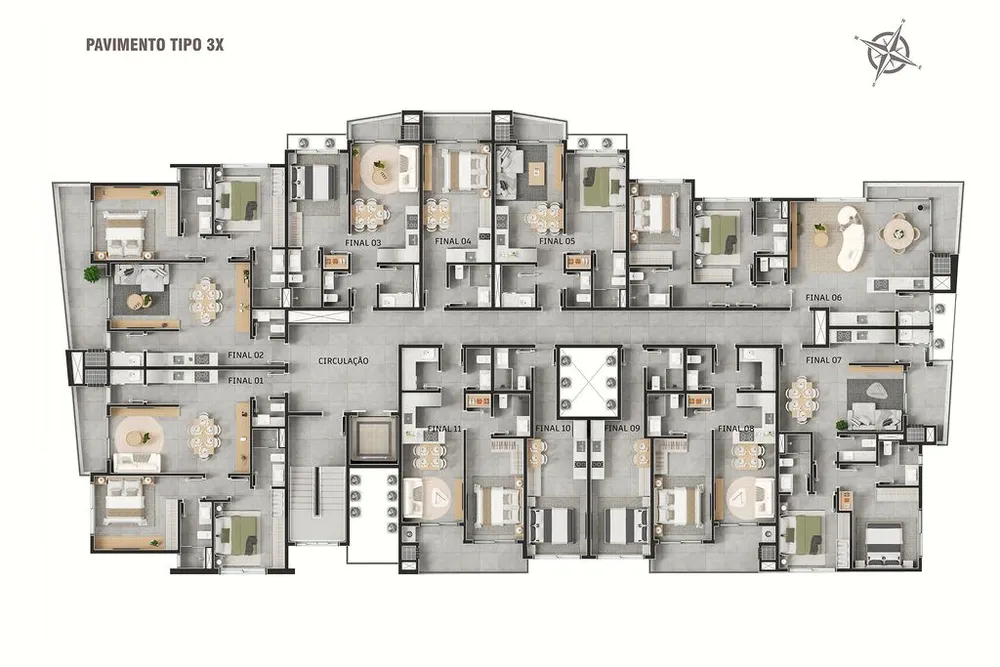 Apartamento, 2 quartos, 108 m² - Foto 2