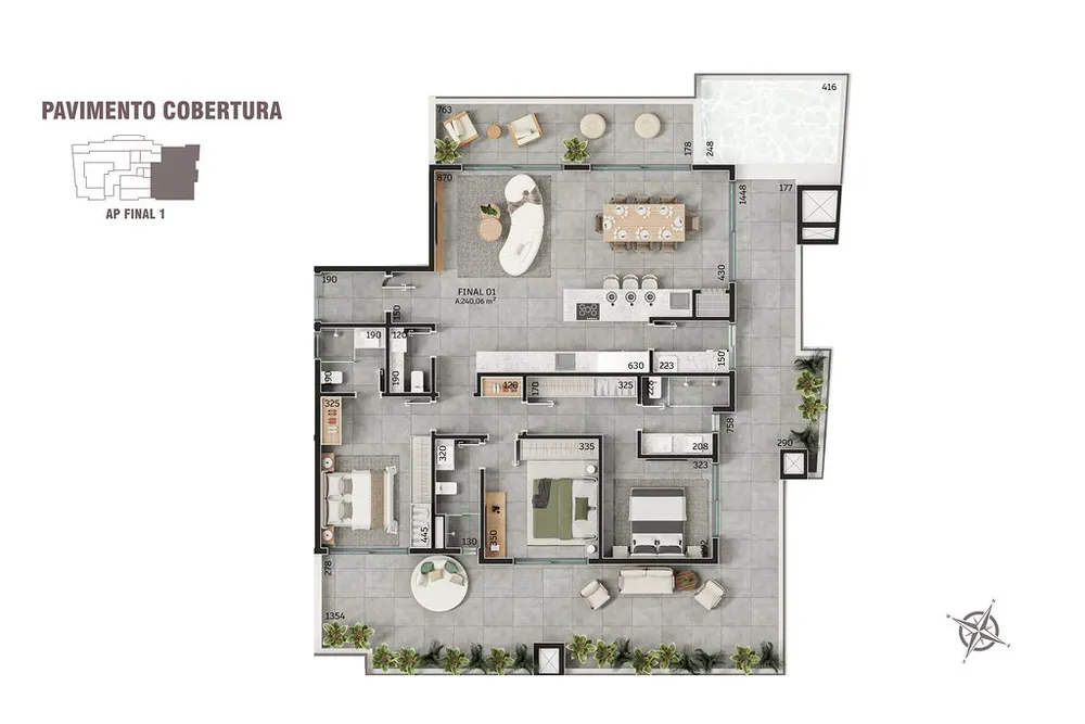 Apartamento, 2 quartos, 108 m² - Foto 7