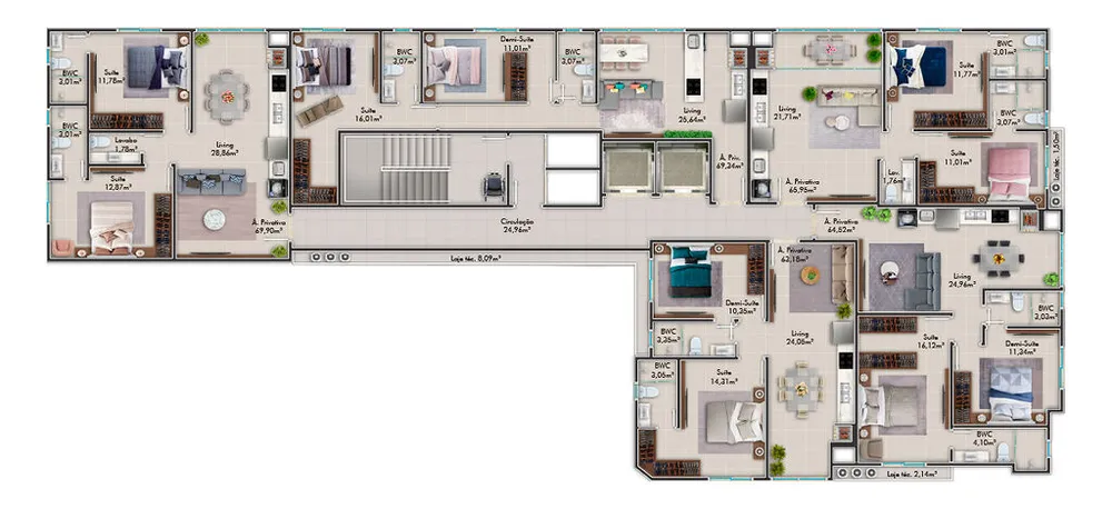 Apartamento, 65 m² - Foto 5