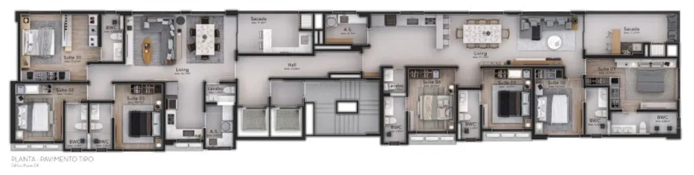 Apartamento, 3 quartos, 118 m² - Foto 4