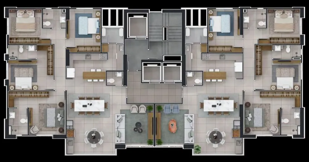 Apartamento, 4 quartos, 146 m² - Foto 1