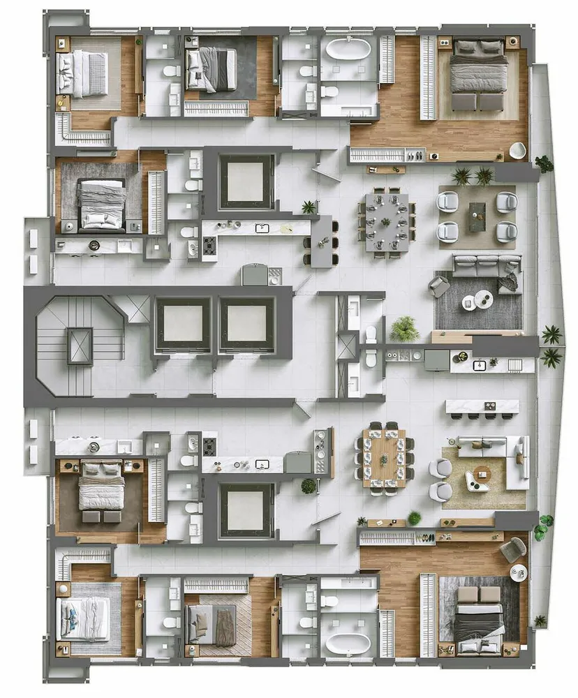 Apartamento, 6 quartos, 410 m² - Foto 7