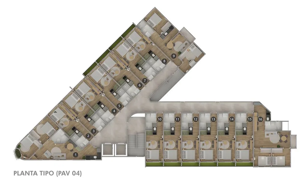 Apartamento, 2 quartos, 45 m² - Foto 4
