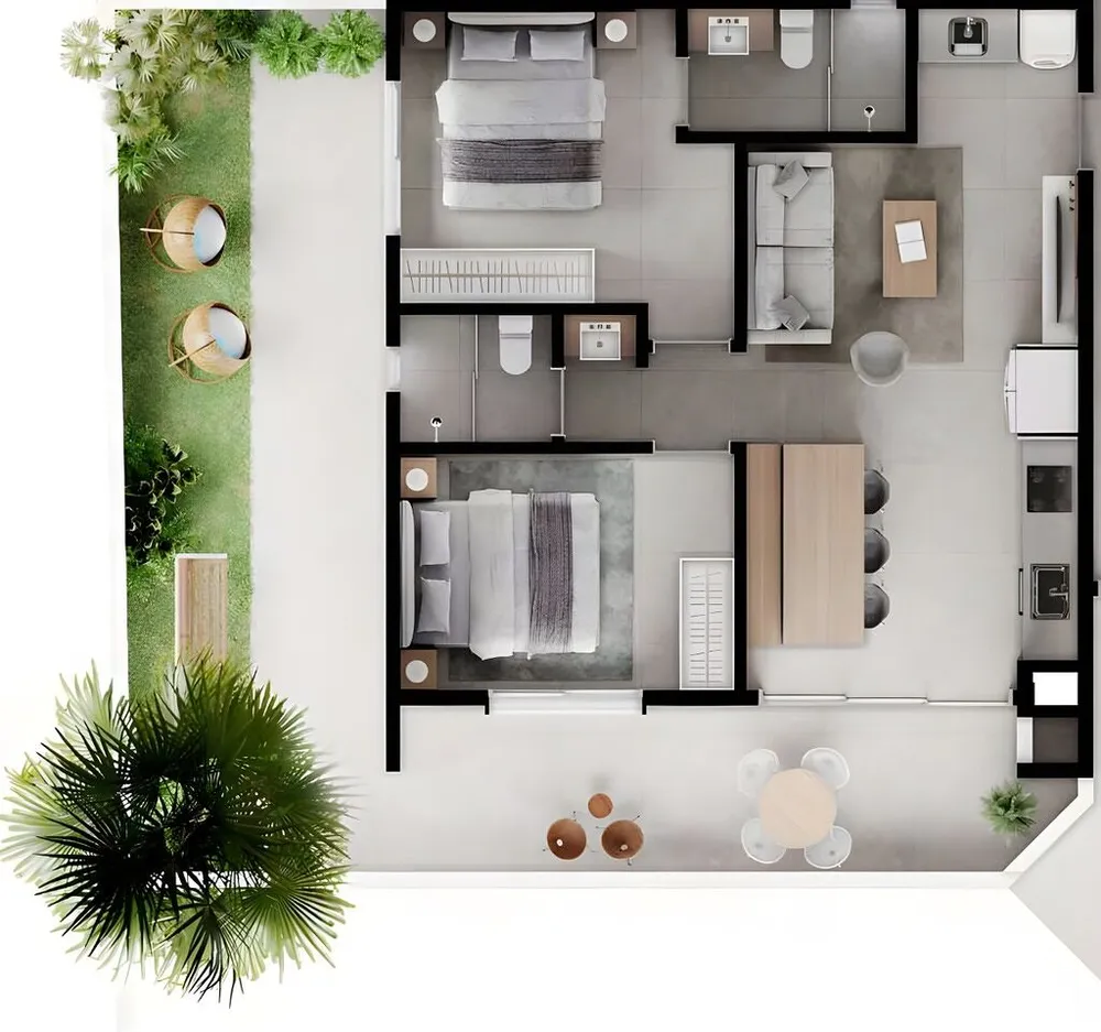 Apartamento, 2 quartos, 119 m² - Foto 6