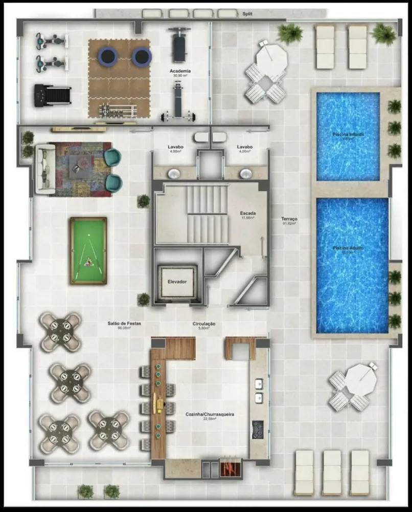Apartamento, 3 quartos, 132 m² - Foto 1