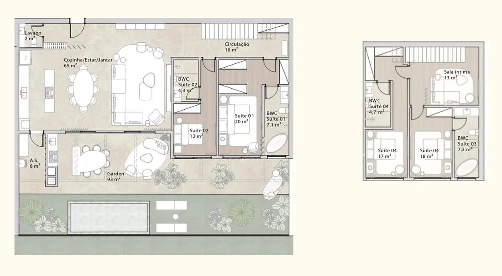 Apartamento, 4 quartos, 320 m² - Foto 1