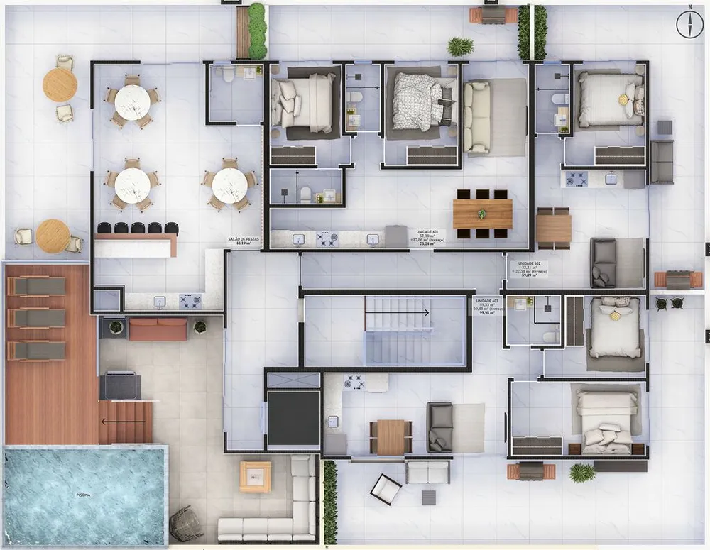 Apartamento, 2 quartos, 99 m² - Foto 4