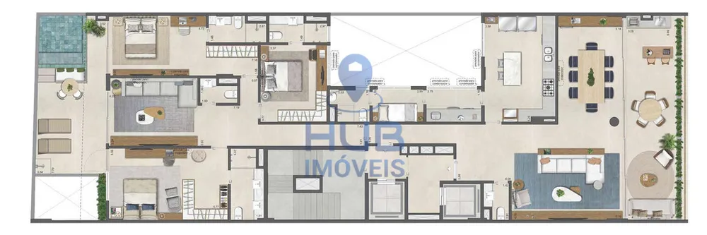Apartamento, 4 quartos, 227 m² - Foto 5