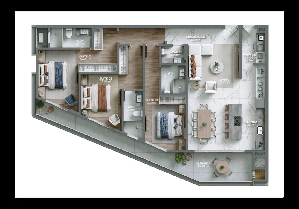 Apartamento, 4 quartos, 185 m² - Foto 5
