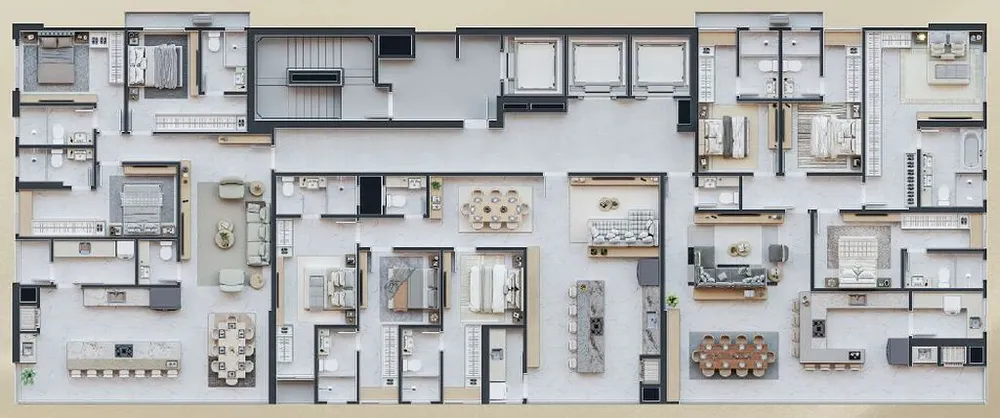 Apartamento, 4 quartos, 163 m² - Foto 3